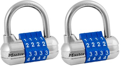 Foto 1 | Foto 1 | Padlock Master Lock 1523d Set Your Own Combination Paquete De 2 - Venta Internacional.