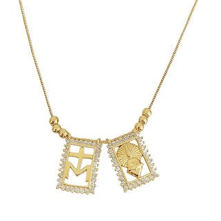 Foto 2 | Foto 2 | Collar Mancini Dorado Con Medallas Religiosas