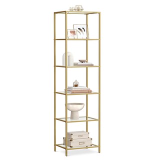 Foto 1 | Foto 1 | Estantería de Cristal SongmicsHome 6 Niveles Cristal Templado