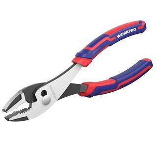 Foto 1 | Foto 1 | Pinzas Workpro De 8'' Con Junta Deslizante  Antióxido Y Mango Suave - Venta Internacional.