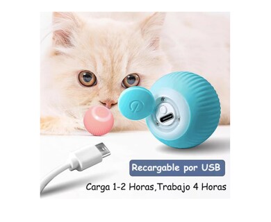 Foto 3 | Foto 3 | Juguetes Para Gatos Xtellar Mascota Perro Inteligente Recargable 2pz