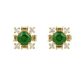 Foto 5 | Foto 5 | Set Mancini Broqueles Zirconia Verde Y Negra