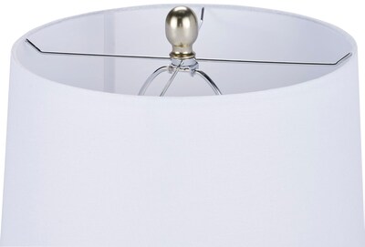 Foto 6 | Foto 6 | Maceta De Cerámica Azul Costero De 58 Cm De Lamp Nourison Home Pantalla Blanca - Venta Internacional.