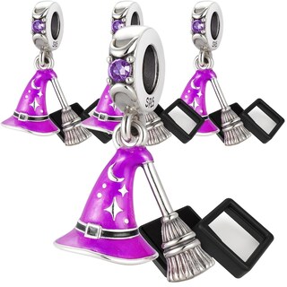 Foto 1 | Foto 1 | Charm Hechizo Halloween Mxcwp-004 4piezas Plata S925 Chapa Multicolor