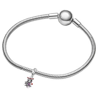 Foto 3 | Foto 3 | Charm Vudú Con Sombrero Mxvdl-002 2piezas Plata S925 Chapa Multicolor