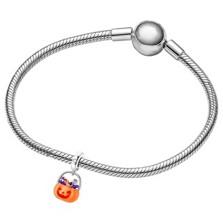 Foto 3 | Foto 3 | Charm Halloween Plata S925 Chapa Mxpdy-002 2piezas Plata S925 Chapa Multicolor