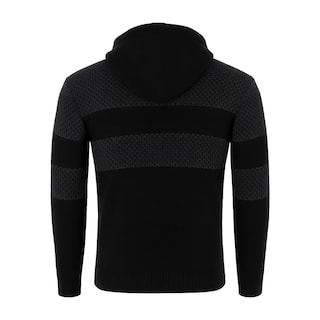 Foto 6 | Foto 6 | Sudadera Con Gorro Estilo Sueter Color Negro Para Hombre