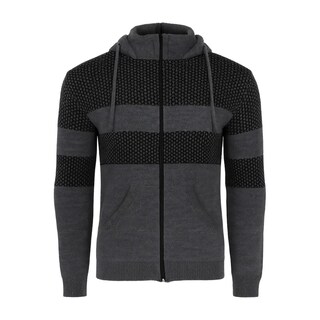Foto 5 | Foto 5 | Sudadera Con Gorro Estilo Sueter Color Gris Para Hombre