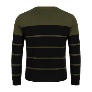 Foto 5 | Foto 5 | Suéter Tejido A Rayas Color Verde Para Hombre