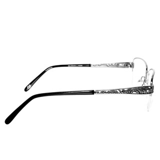 Foto 2 | Foto 2 | Armazón Jessica Mcclintock 4341 Rectangular Negro Plata Dama