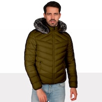 Chamarra Capitonada Britos Jeans Hombre Tr4168