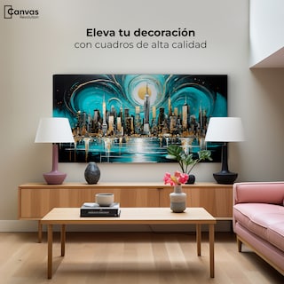Foto 1 | Foto 1 | Cuadro Decorativo Para Comedor Nueva York Brilla 120x60