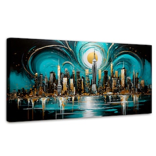 Foto 3 | Foto 3 | Cuadro Decorativo Para Comedor Nueva York Brilla 120x60