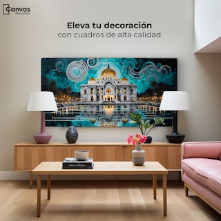 Foto 1 | Foto 1 | Cuadro Decorativo Para Comedor Palacio De Luz 120x60