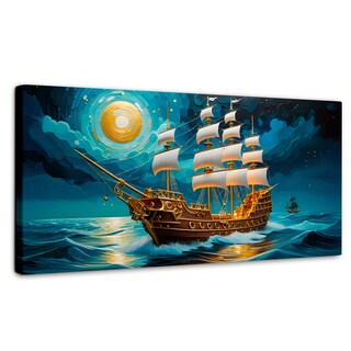 Foto 3 | Foto 3 | Cuadro Decorativo Para Comedor Barco Del Horizonte 120x60
