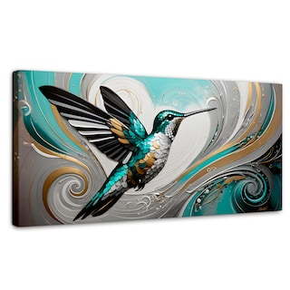 Foto 3 | Foto 3 | Cuadro Decorativo Para Comedor Colibrí Paraíso 120x60