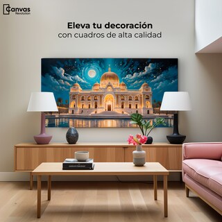 Foto 1 | Foto 1 | Cuadro Decorativo Para Comedor Noche Bellas Artes 120x60