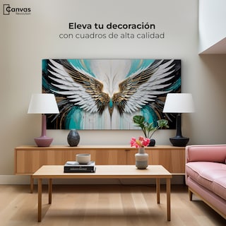 Foto 1 | Foto 1 | Cuadro Decorativo Para Comedor Alas Eternas Ángel 120x60