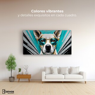 Foto 2 | Foto 2 | Cuadro Decorativo Para Comedor Lentes Caninos 120x60