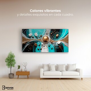 Foto 2 | Foto 2 | Cuadro Decorativo Para Comedor Susurros De Oro 120x60