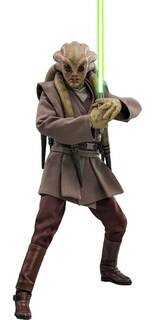 Foto 1 | Foto 1 | Hot Toys Star Wars Kit Fisto Sixth Scale Figura Coleccionable