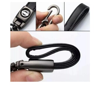 Foto 4 | Foto 4 | Llaveros Universal Para Auto Personaliza - Cuero Negro