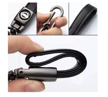 Foto 4 | Foto 4 | Llaveros Universal Para Auto Personaliza - Cuero Negro