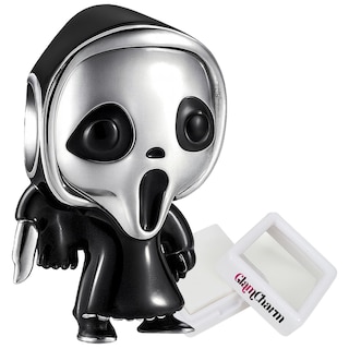 Foto 3 | Foto 3 | Charm Metálico Máscara Plata Mxmgq-004 4 Piezas Plata S925 Chapa Multicolor