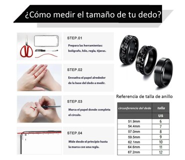 Foto 2 | Foto 2 | Conjunto Premium Xtellar De 3 Anillos Talla 9 Para Hombre En Acero Inoxidable Y Titanio - Estilo Minimalista Sofisticado