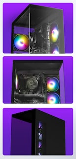 Foto 5 | Foto 5 | Pc Gamer Getttech Gpa-gft4500c-7601m Ryzen 5 4500 Amd A520 32gb Ddr4 480gb 2.5 Ssd Rx7600 650w 80+ Bronze Wifi Bt Wind11