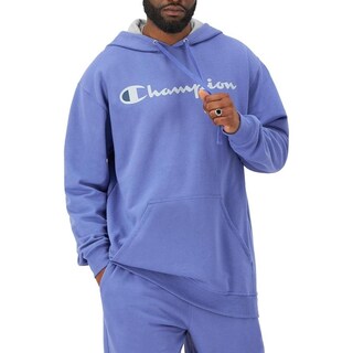 Foto 1 | Foto 1 | Sudadera Champion Powerblend Graphic Para Hombre. Gf89h-y07718-0og Lila