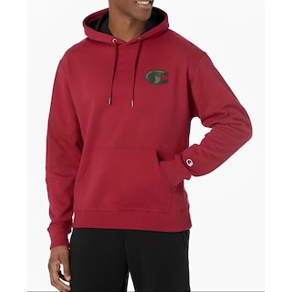Foto 1 | Foto 1 | Sudadera Champion Powerblend Graphic Para Hombre. Gf89h-586nqa-ay8f Vino