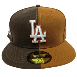 Foto 1 | Foto 1 | Gorra New Era Los Angeles Dodgers 5950 Split Unisex 60296501 Marron Claro