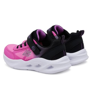 Foto 5 | Foto 5 | Tenis Skechers Lights Glow Para Niña 17 A 22. 303714lbkhp Fucsia