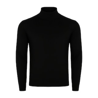 Foto 4 | Foto 4 | Suéter Tejido De Cuello Alto Color Negro Para Hombre Chb Chili Beans Clothing Co.