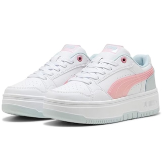 Foto 3 | Foto 3 | Tenis Puma Rebound Femme Space Belle Para Niñas 17 A 21.5. 404107-01 Blanco