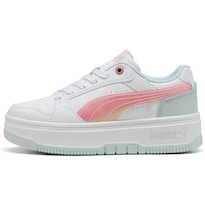 Tenis Puma Rebound Femme Space Belle Para Niñas 17 A 21.5. 404107-01 Blanco