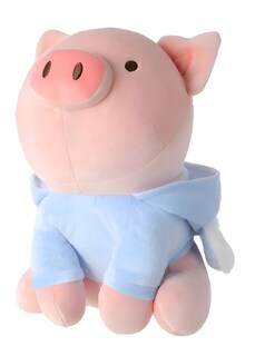 Foto 1 | Foto 1 | Xtellar Peluche De Cerdito Sentado Con Capucha De Koala 26cm