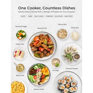 Foto 6 | Foto 6 | Olla Arrocera Micom Cuckoo 6-tazas Gris Cr-0675fg