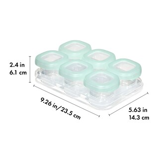 Foto 6 | Foto 6 | Recipientes Para Almacenamiento De Comida Para Bebés Oxo Tot 60 Ml Herméticos Juego - Venta Internacional.