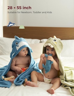 Foto 2 | Foto 2 | Toallas Para Bebé Con Capucha Momcozy 71x140 Cm Suaves Y Absorbentes - Venta Internacional.
