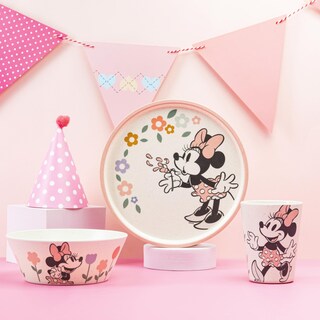 Foto 2 | Foto 2 | Conjunto De Vajilla Infantil Zak Designs Minnie Mouse Plato 20 Cm Bol 15 Cm Vaso 300 Ml - Venta Internacional.