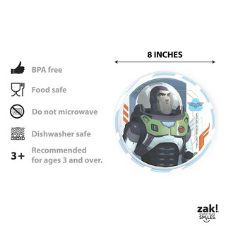 Foto 7 | Foto 7 | Juego De Vajilla Infantil Lightyear De 5 Piezas De Zak Designs 20 Ml - Venta Internacional.
