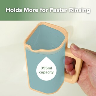 Foto 7 | Foto 7 | Vaso De Enjuague Para Baño Haakaa De Silicona Grado Alimenticio Coral 355 Ml - Venta Internacional.