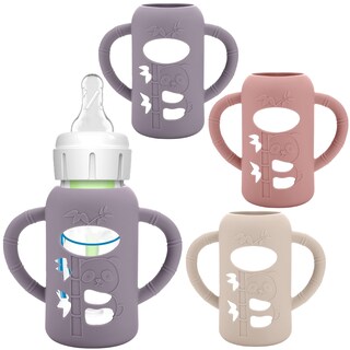 Foto 1 | Foto 1 | Funda De Silicona Busoha Para Biberones Dr. Brown's De 120 Ml Paquete De 3 - Venta Internacional.