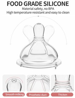 Foto 7 | Foto 7 | Biberones De Vidrio Para Bebé Oberni Anticólicos Sin Bpa 120 Ml Paquete De 2 - Venta Internacional.