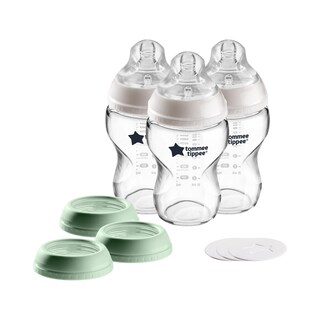 Foto 1 | Foto 1 | Biberones De Vidrio Para Bebé Tommee Tippee 3 En 1 Anticólico 270 Ml 3 Piezas - Venta Internacional.