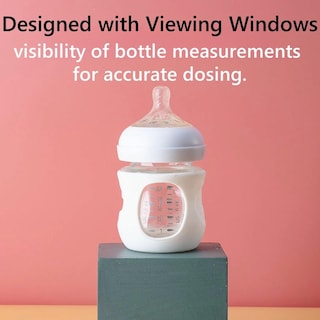 Foto 3 | Foto 3 | Fundas De Silicona Qinsuikai Para Biberones De Vidrio Avent 240 Ml - Venta Internacional.