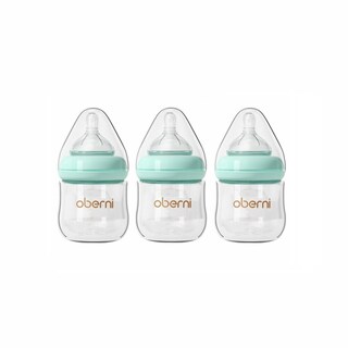 Foto 1 | Foto 1 | Biberones De Vidrio Oberni 120 Ml Anticólicos Flujo Lento Paquete De 3 - Venta Internacional.