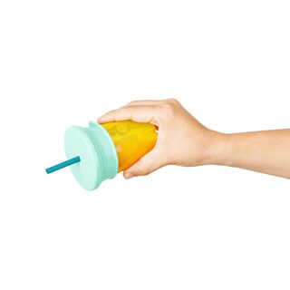 Foto 4 | Foto 4 | Juego De 3 Tapas Y Popotes De Silicona Boon Para Vasos Con Pajilla En Color Verde - Venta Internacional.